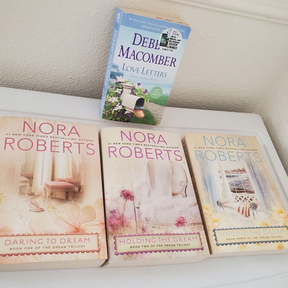 Nora Roberts The Dream Trilogy 1-3 & Debbie Macomber Love Letters Paperback Lot - Picture 5 of 16